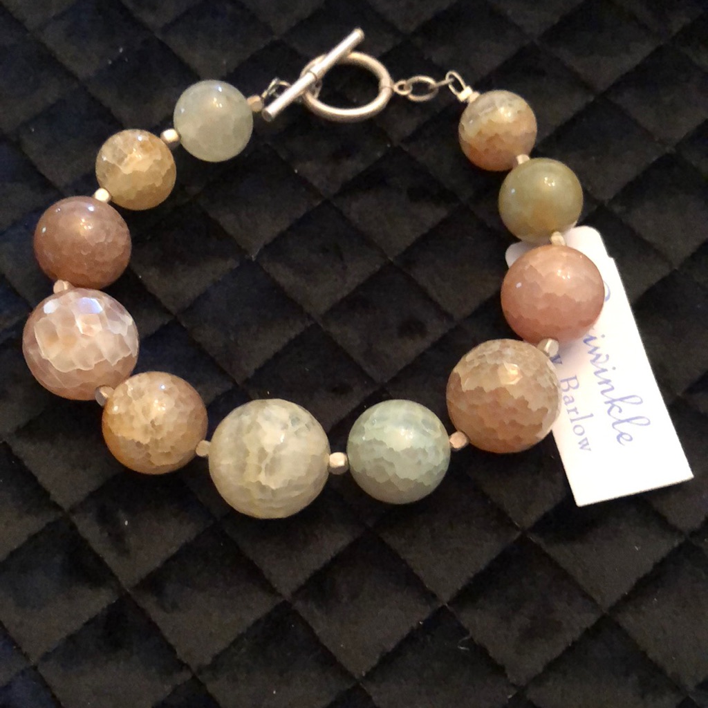 Stunning Periwinkle By Barlow Toggle Bracelet. New With Tag.
